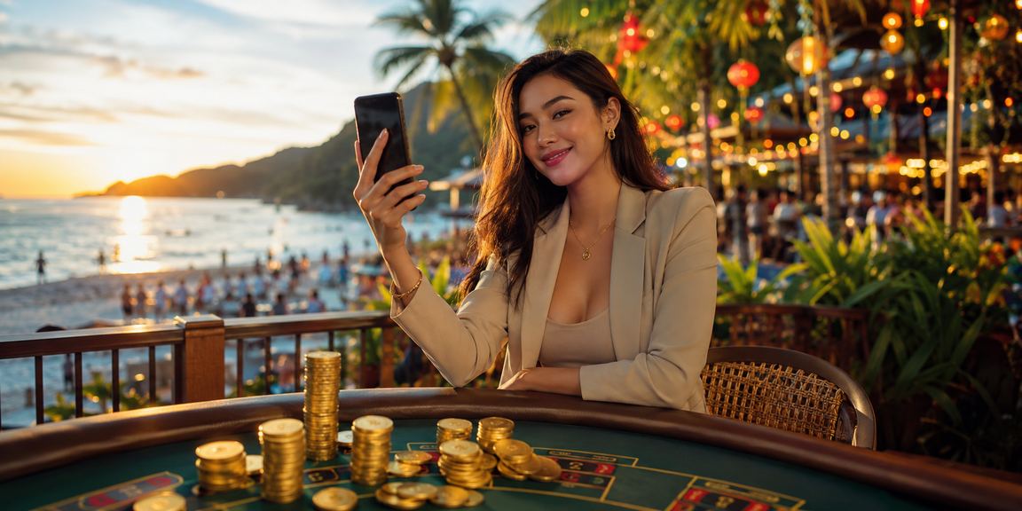 Suasana permainan baccarat dan blackjack di Langkawi melalui platform kasino dalam talian 5200